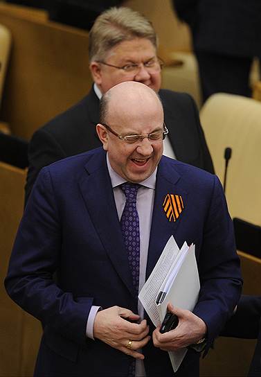 Председатель Комитета Госдумы по конституционному законодательству Владимир Плигин («Единая Россия»). 2014 год