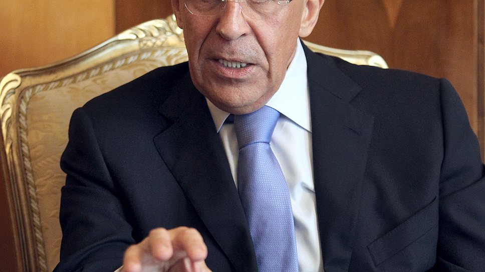 Министр иностранных дел России Сергей Лавров  