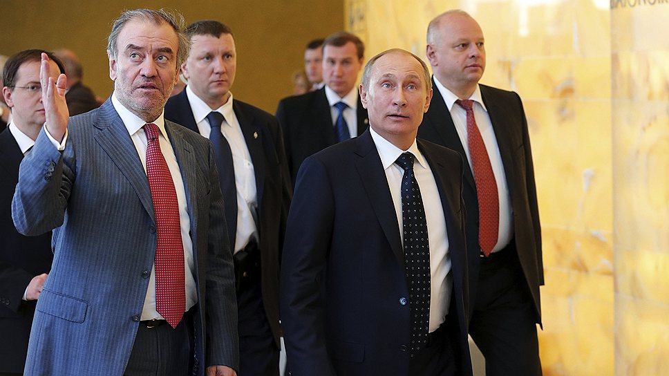 Владимир Путин и Валерий Гергиев 