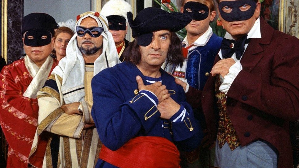 Кадр из фильма "Фантомас разбушевался", 1964 год