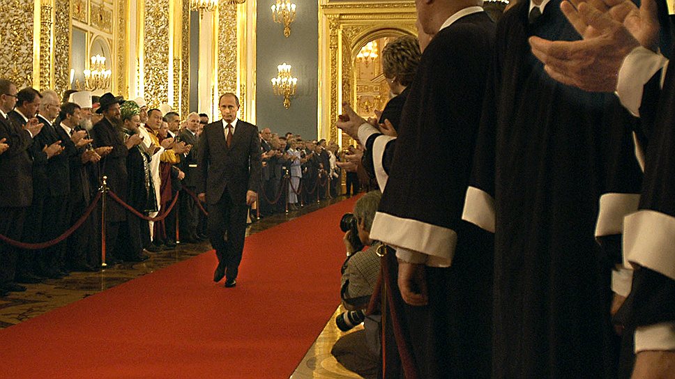 Инаугурация Владимира Путина. 7 мая 2004 года 