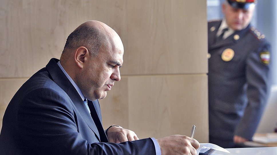 Руководитель Федеральной налоговой службы России Михаил Мишустин 
