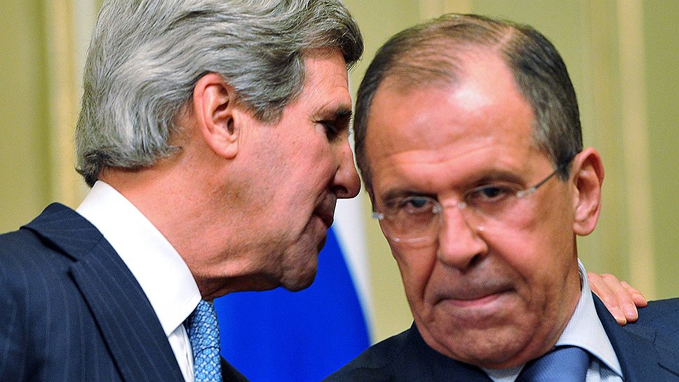 Госсекретарь США Джон Керри и глава МИД РФ Сергей Лавров