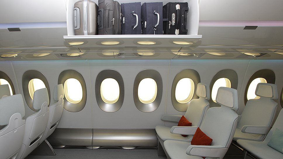 Airbus A350 XWB сможет перевозить от 270 до 350 пассажиров 