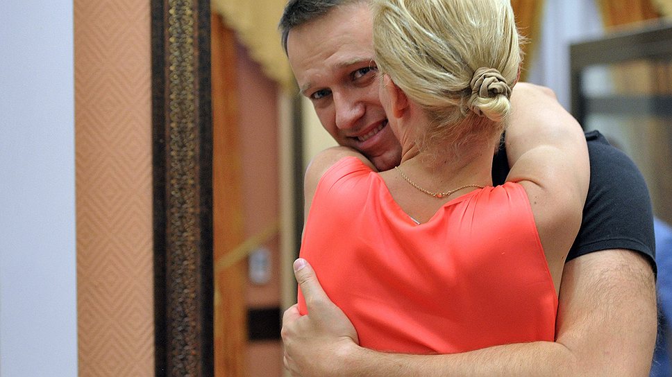 Алексей Навальный с супругой Юлией 