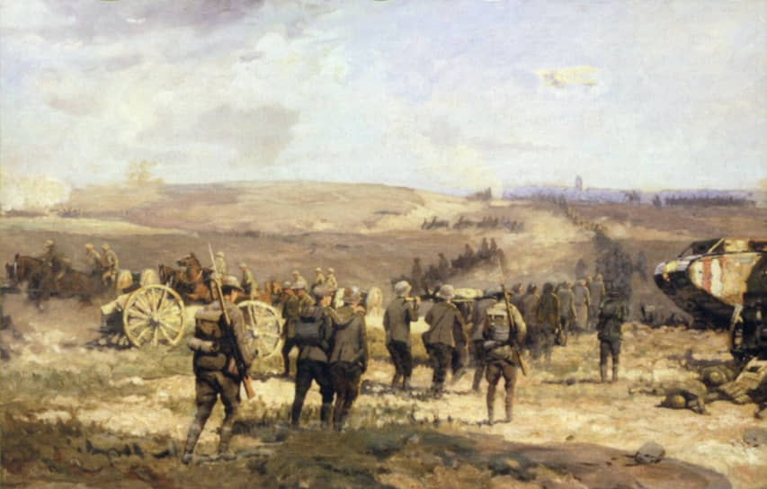 1918 год. Во Франции началась Амьенская операция —  наступление союзных войск Франции и Великобритании во время Первой мировой войны. Она вошла в историю как «черный день Германии» 