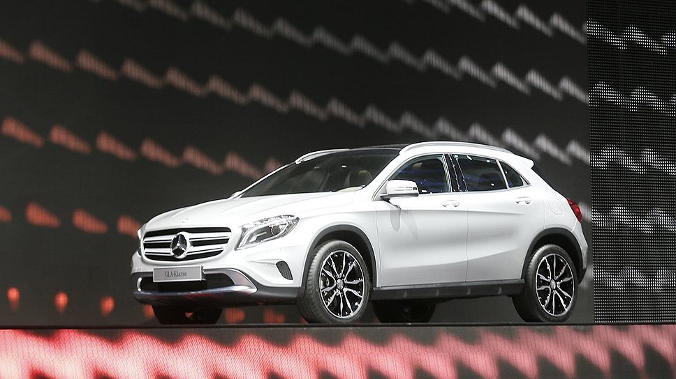 Новый SUV Mercedes GLA  