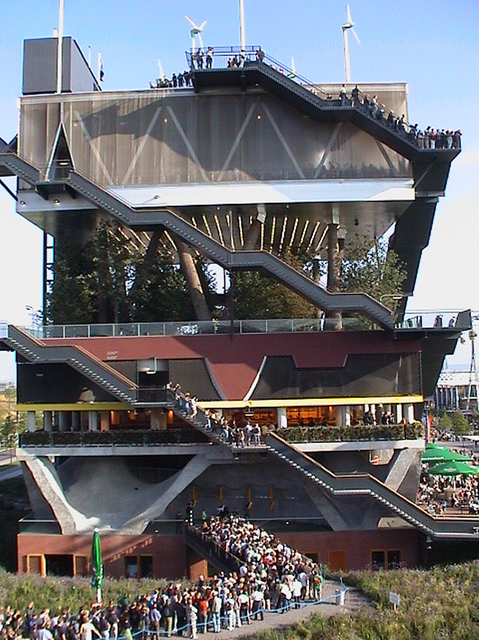 Павильон Нидерландов для выставки Hanover World Expo 2000 