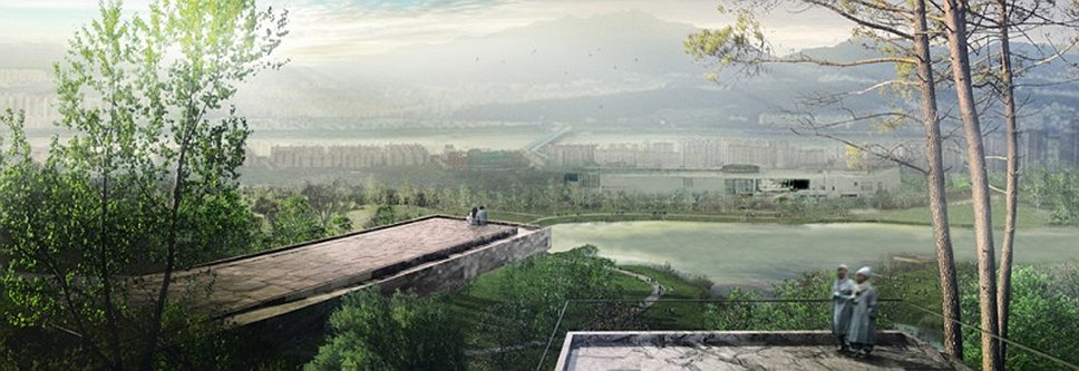 Парк Yongsan park в Сеуле (245 га; в стадии строительства) 