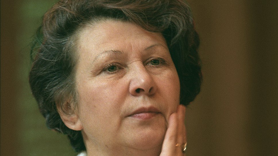 Член Комитета Верховного Совета РФ по вопросам экологии и рационального использования природных ресурсов Светлана Горячева 