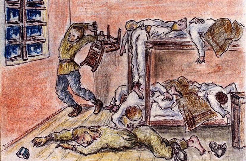 «Тяжелое впечатление производят отравленные хлороформом (хоть вообще-то это считается легкая смерть): лежат как мертвые, но стоит их пошевелить или просто тронуть, так они начинают "трепыхаться" и поскакивать, как рыба, вынутая из воды!»