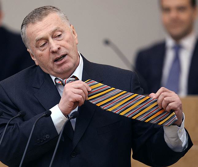 В последнее время лидер ЛДПР Владимир Жириновский призывал усовершенствовать алфавит, высказывал идею о необходимости ограничения рождаемости на Северном Кавказе и о том, чтобы «оградить территорию Кавказа колючей проволокой». В словах политика усмотрели экстремизм и предложили на месяц лишить слова в ГД. Сам же господин Жириновский обвинил во всем СМИ, которые не так трактовали его слова. Кроме того, он призывал запретить День всех влюбленных (14 февраля), а также установить минимальный срок брака (5 лет), после которого можно развестись  