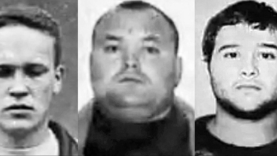 9 сентября 1996 года шесть членов Слоновской группировки похитили бизнесмена Ходжиева и потребовали выкуп. В том же месяце все они были задержаны, а впоследствии признались в совершении почти 20 заказных убийств. 1 октября прокуратура Рязанской области возбудила очередное уголовное дело против членов ОПГ. За короткий период была арестована большая часть «слоновских» киллеров во главе с Леонидом Степаховым (справа) На фото слева направо: Дмитрий Могучёв («Ленин»), Александр Горелов («Морда»)