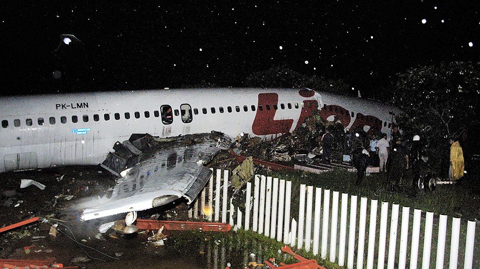 2004 год. Самолет Lion Air разбился в Индонезии 