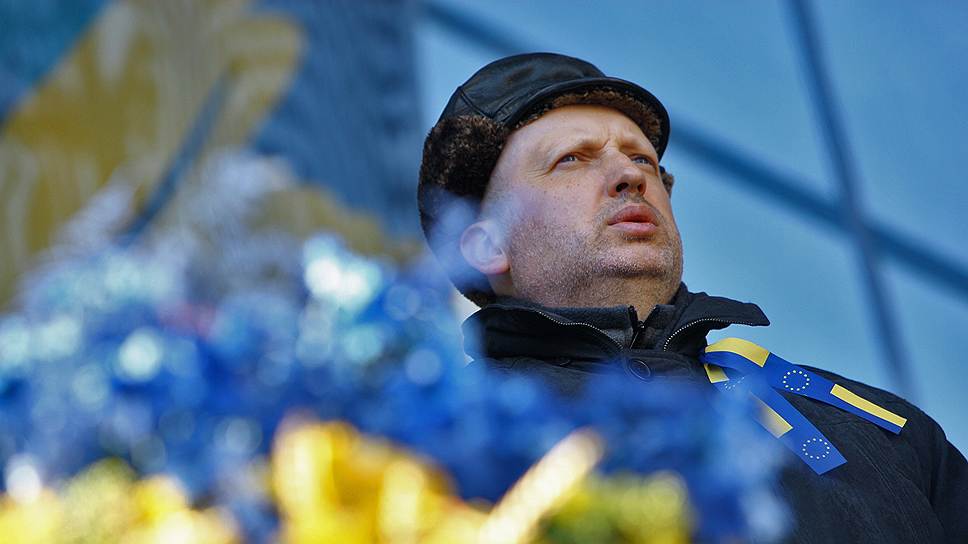 Исполняющий обязанности президента Украины Александр Турчинов 