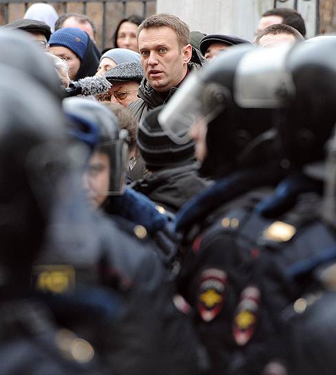 Председатель партии "Народный альянс" Алексей Навальный