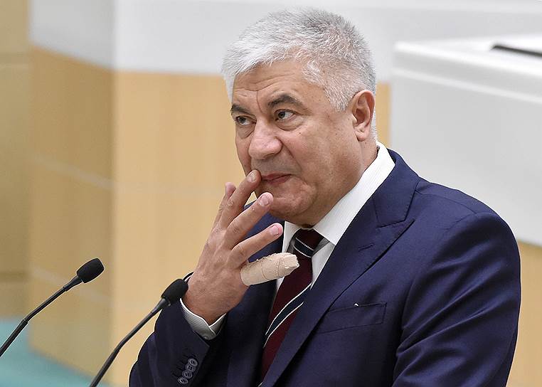 Глава МВД России Владимир Колокольцев 