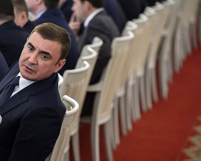Губернатор Тульской области Алексей Дюмин 