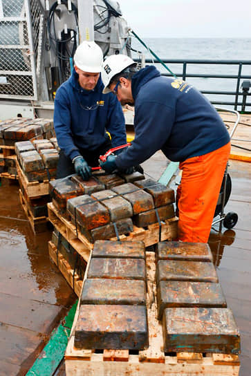 В сентябре 2011 году другая профессиональная команда кладоискателей Odyssey Marine Exploration (ОМЕ) нашла в Атлантике судно Gairsoppa, которое было затоплено нацистской подводной лодкой во время Второй мировой войны. На его борту нашли 200 тонн серебра, что является самой крупной находкой когда-либо поднятой с морского дна