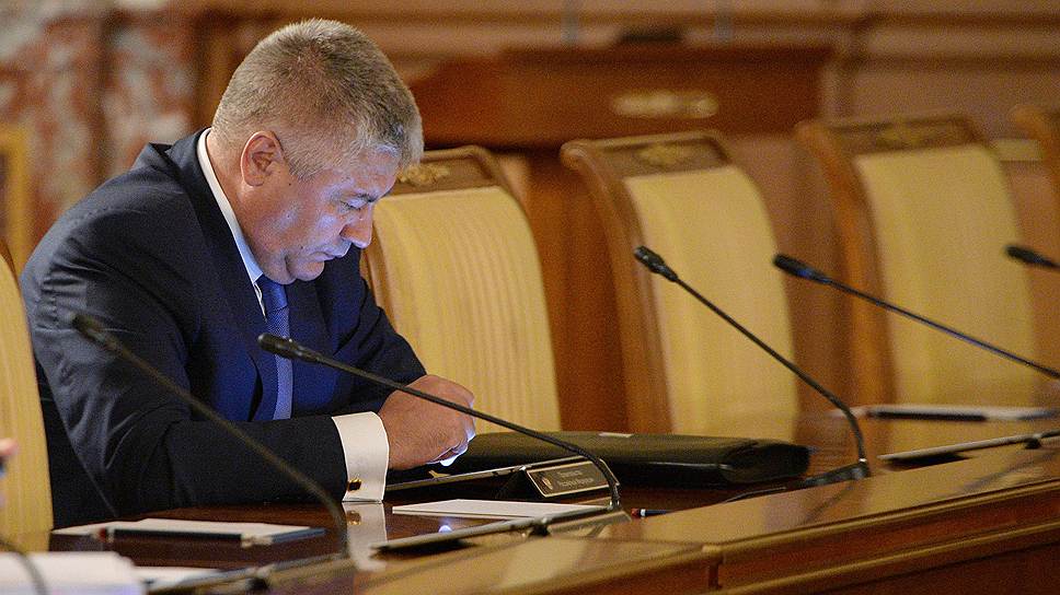 Министр внутренних дел России Владимир Колокольцев 