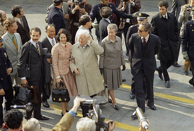 1972 год. После 20-летнего отсутствия Чарли Чаплин вернулся в США 