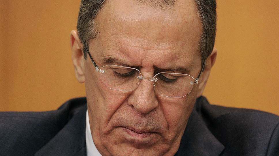 Министр иностранных дел России Сергей Лавров 