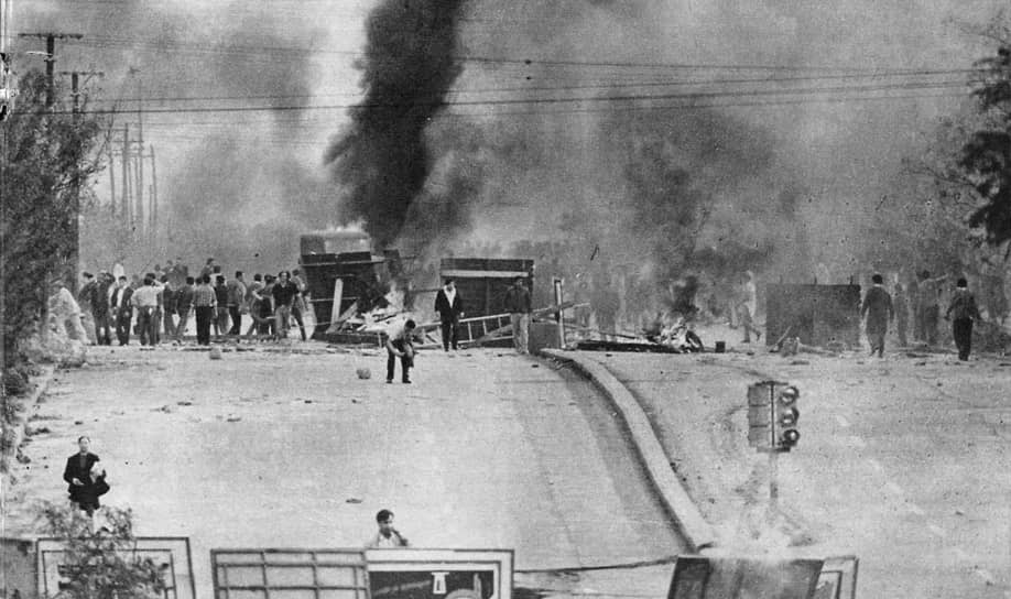 1969 год. В Росарио (Аргентина) вспыхнуло восстание против диктатуры Хуана Карлоса Онганиа 