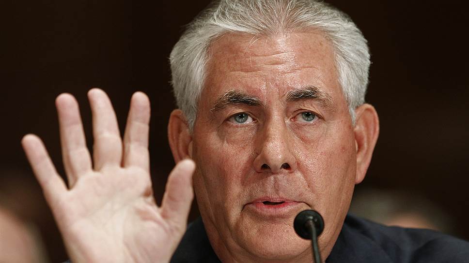 Глава ExxonMobil Рекс Тиллерсон 