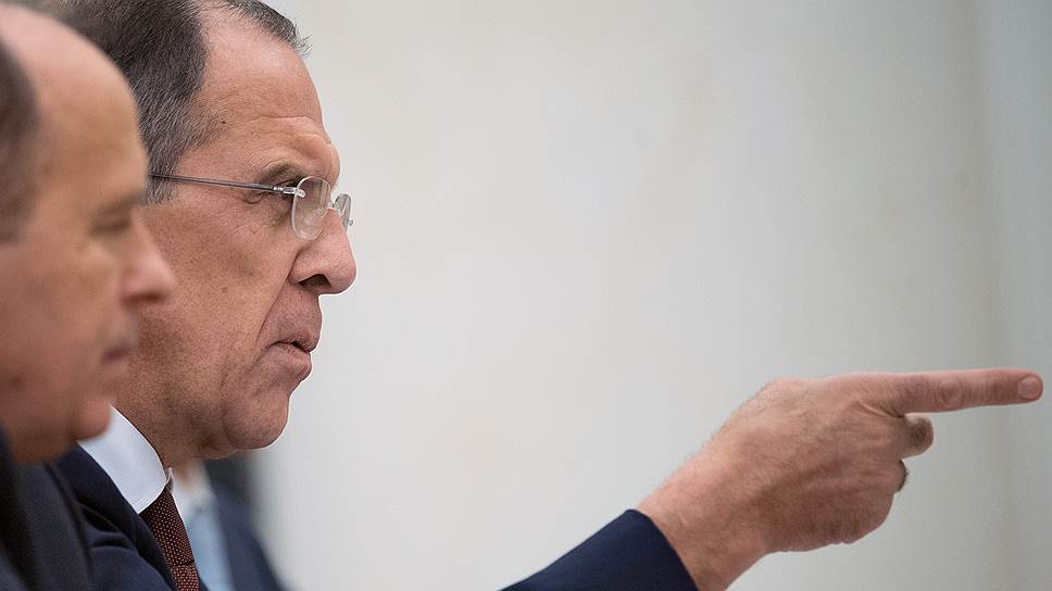 Министр иностранных дел РФ Сергей Лавров 