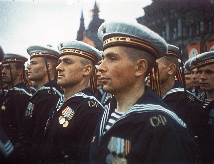 1945 год. Парад Победы на Красной площади