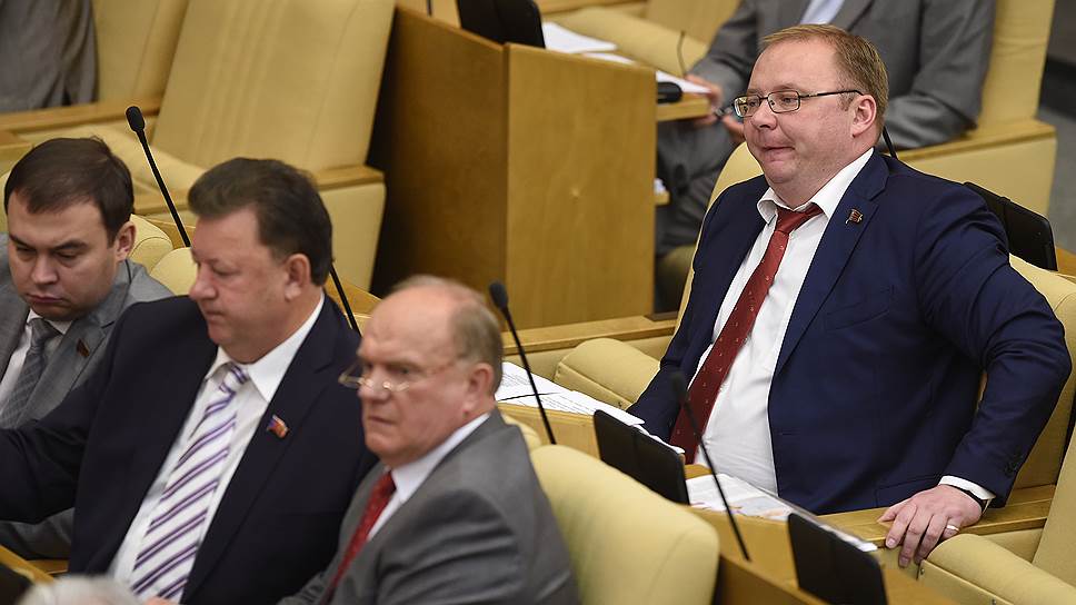 Депутат от КПРФ Николай Паршин 