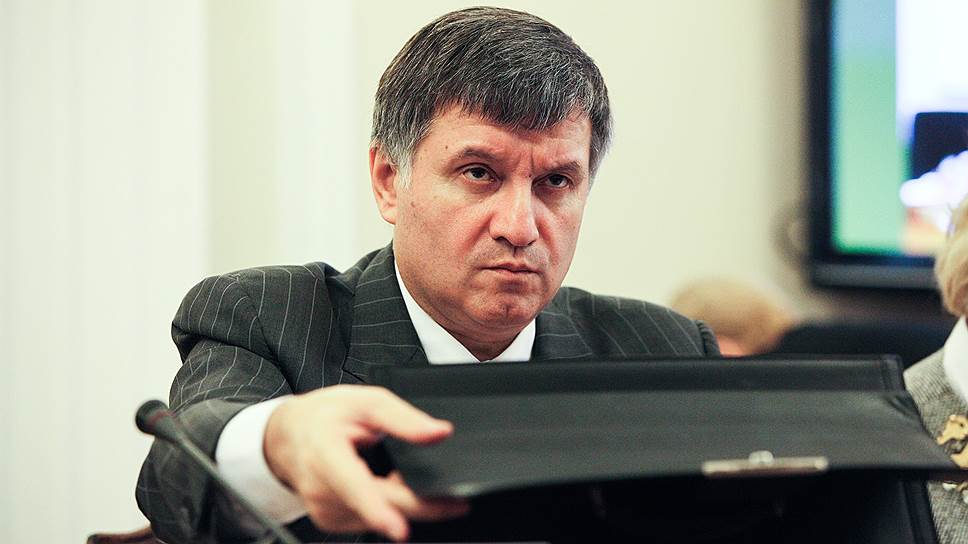 Министр внутренних дел Украины Арсен Аваков