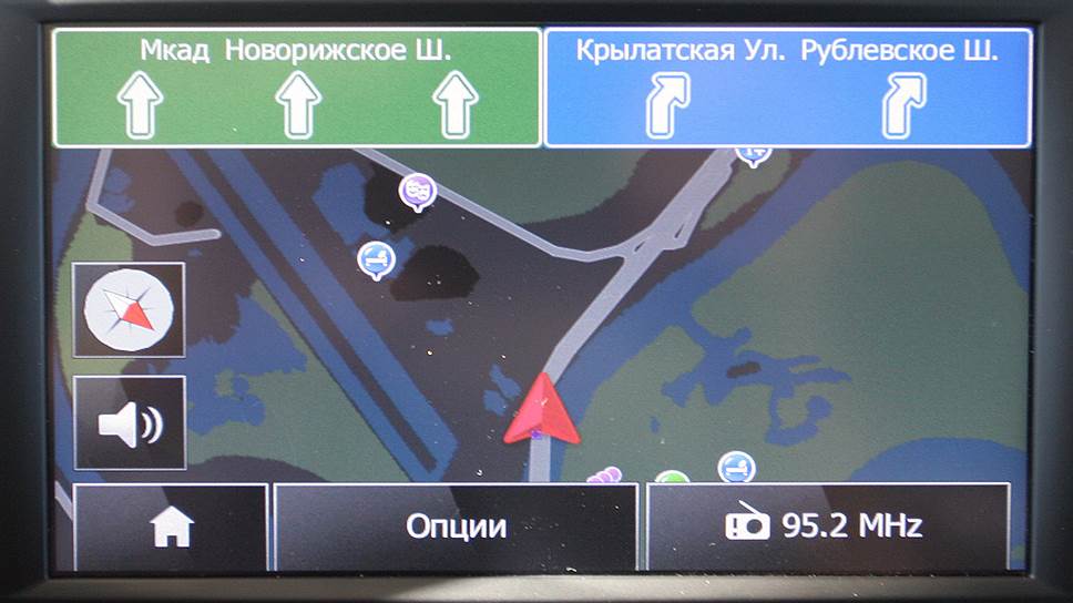 Навигационая система — приятная и удобная в пользовании 