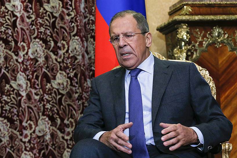 Глава МИД РФ Сергей Лавров  