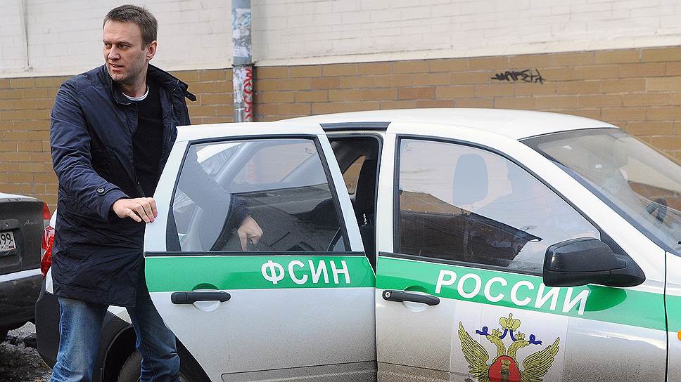 Оппозиционер Алексей Навальный