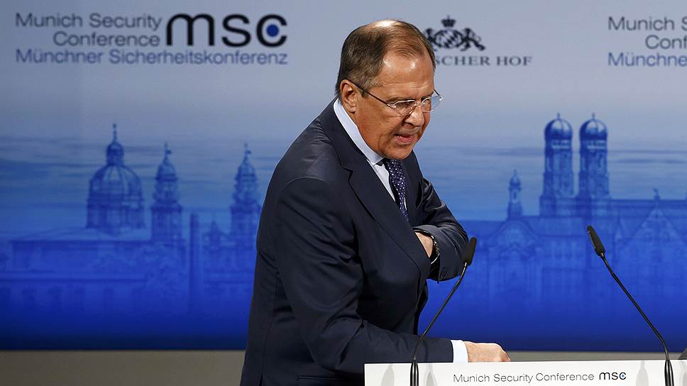 Министр иностранных дел России Сергей Лавров 