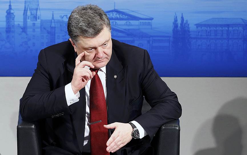 Президент Украины Петр Порошенко  
