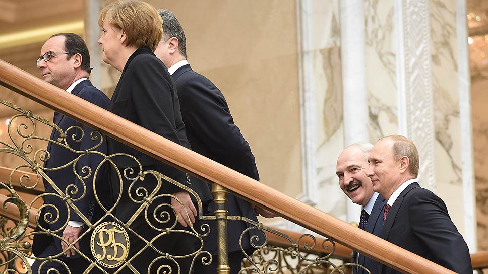 На саммите в Минске идут переговоры об урегулировании ситуации на Украине 