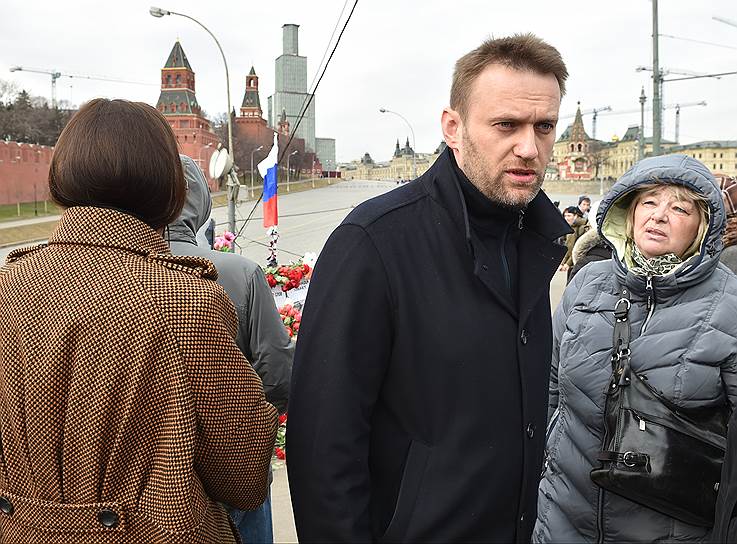 Оппозиционер Алексей Навальный