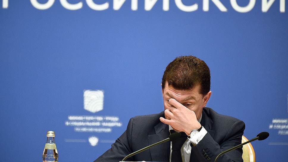 Министр труда и социальной защиты России Максим Топилин