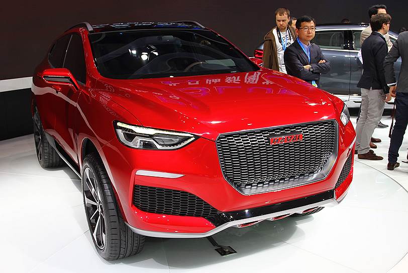Haval (люксовое подразделение Great Wall) представил два новых концепта — роскошный, агрессивный ConceptB и небольшой, доступный ConceptR (на фото)