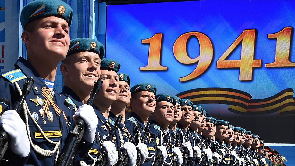 Генеральная репетиция парада, посвященного 70-летию Победы