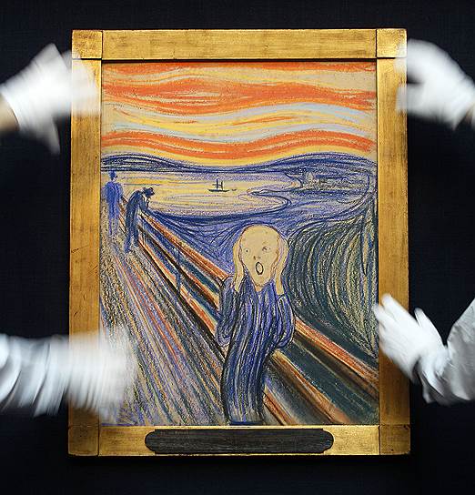 $119,9 млн. Эдвард Мунк «Крик». Продана 2 мая 2012 года на торгах Sotheby`s в Нью-Йорке. Картину приобрел американский финансист Леон Блэк