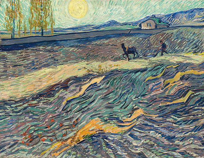 $81,3 млн. Винсент Ван Гог «Вспаханное поле и пахарь». Продана на аукционе Christie's в Нью-Йорке 13 ноября 2017 года