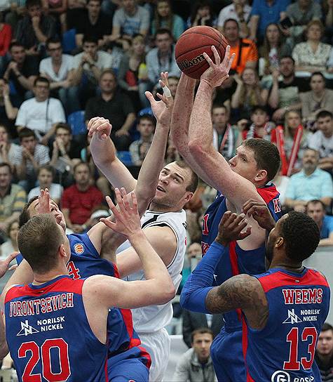 5 место: ЦСКА (8 очков) Шесть побед в play-off чемпионата Единой лиги ВТБ