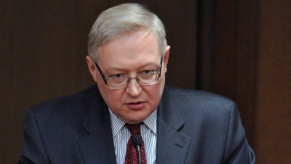 Заместитель министра иностранных дел России Сергей Рябков