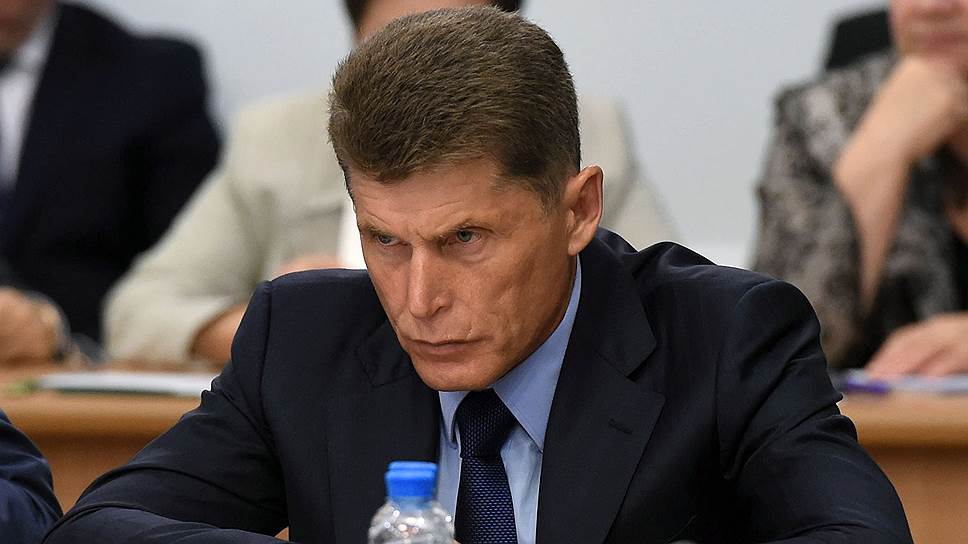 Губернатор Сахалинской области Олег Кожемяко