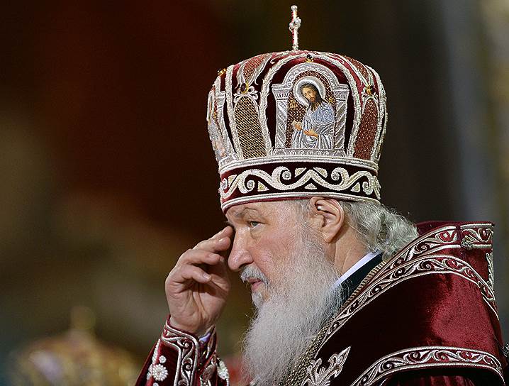 Патриарх Московский и Всея Руси Кирилл  