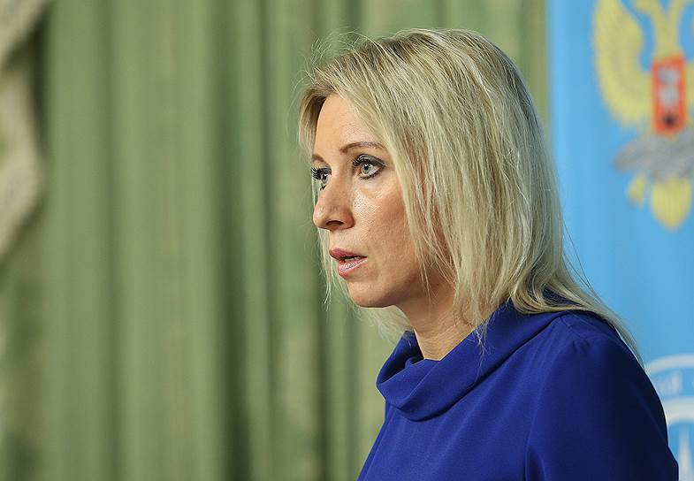Директор департамента информации и печати (ДИП) МИД РФ Мария Захарова 