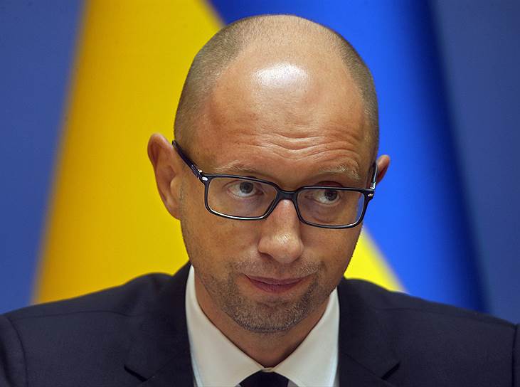 Премьер-министр Украины Арсений Яценюк 